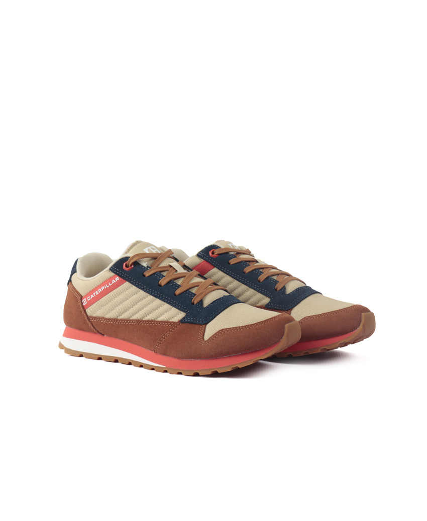 SHOES CAT VENTURA BROWN SUGAR/BLUE WING