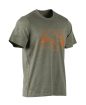 TEE MANY PATHS DUSTY OLIVE HEATHER