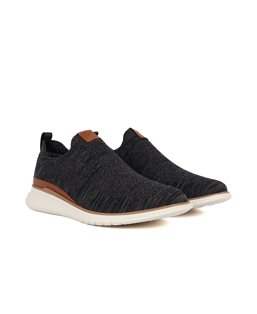 SHOES H.P ADVANCE KNIT SLIPON BLD BLK KNIT