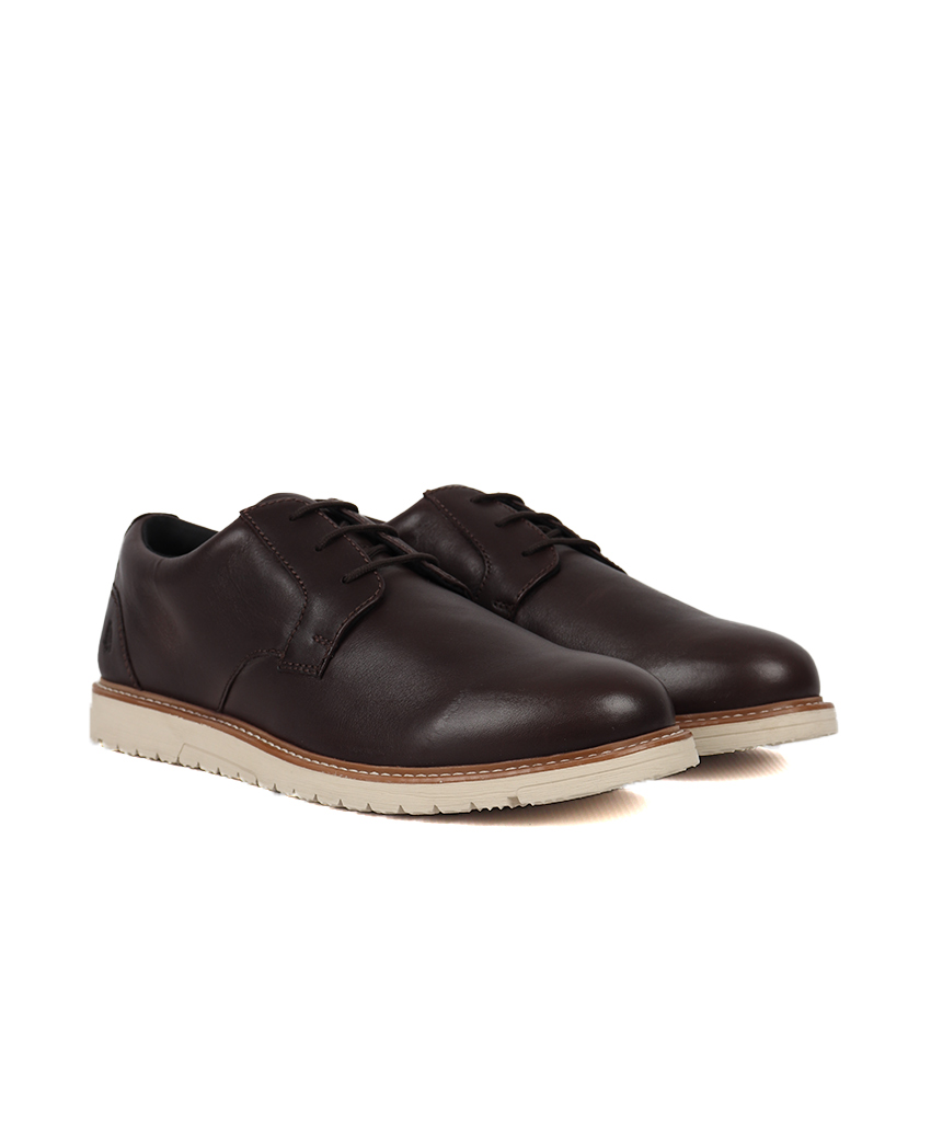 SHOES H.P JENSON OXFORD DARK BROWN LTR