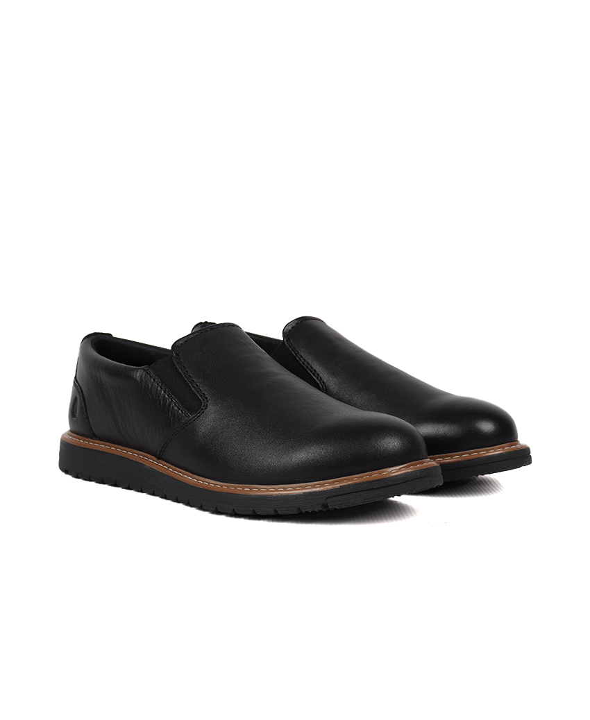 SHOES H.P JENSON SLIP BOLD BLACK LTR