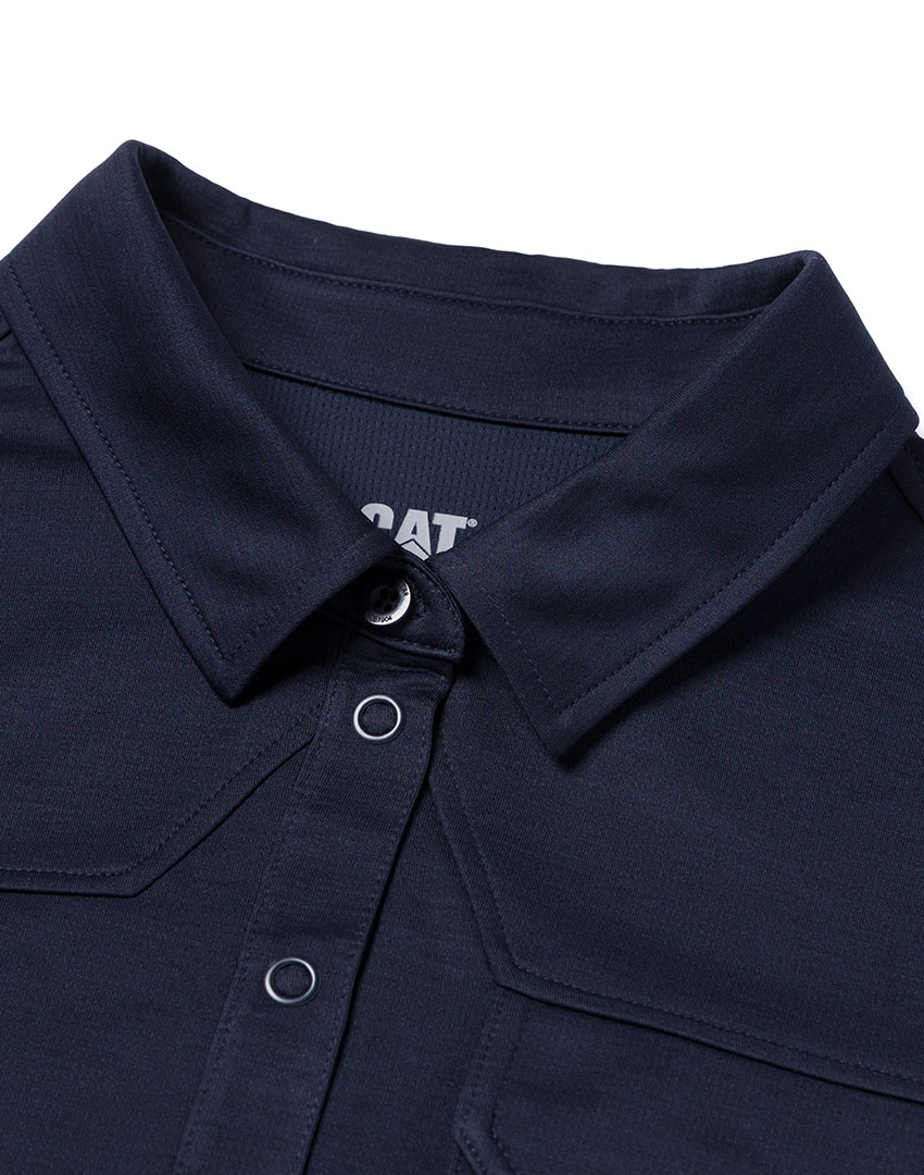 COOLING POCKET POLO NVY HTR - الصورة 2