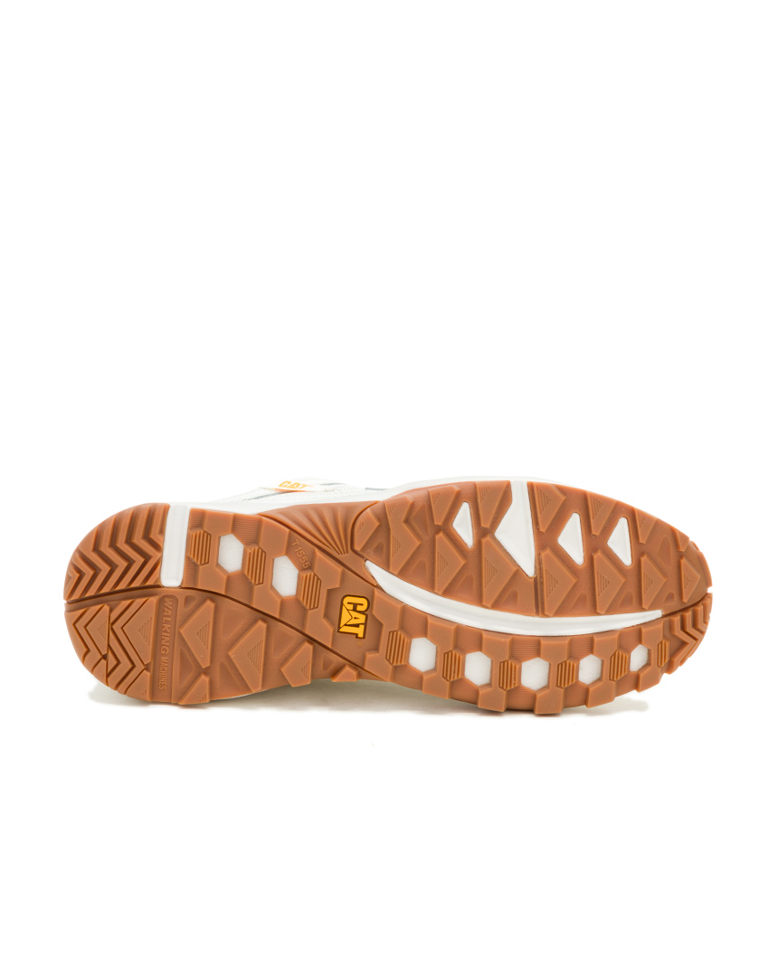 SHOES CAT GRAPPLE LEATHER MESH BRG WT - الصورة 2