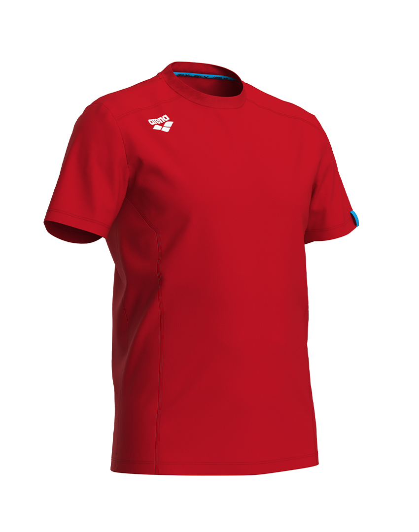 TEAM T-SHIRT PANEL RED